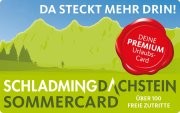 Sommercard Schladming Dachstein Sommercard Schladming Dachstein